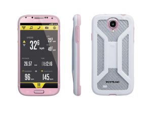 Topeak RideCase för Samsung Galaxy S4 (med hållare | rosa)