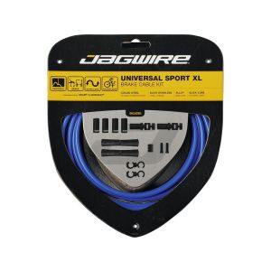 Jagwire Universal Sport XL bromskabelsats (blå)