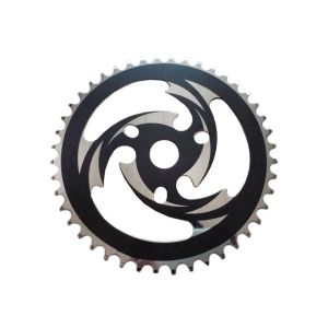 Bike-Parts BMX kedjehjul stål 44 tänder (svart/silver)