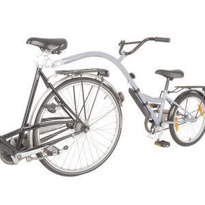 terra bikes barncykelvagn 20" (ramhöjd 28cm | silver)