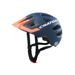 Cratoni Maxster Pro Fahrradhelm Kinder (blau / orange)