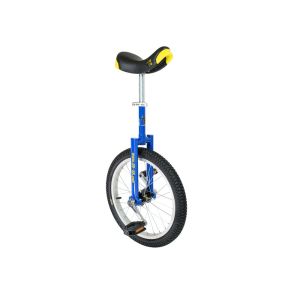 QU-AX Luxury 18" Unicycle (svart/blå)